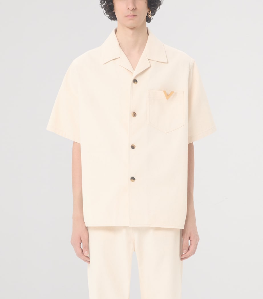 Denim V-Logo Shirt A03 Image 2