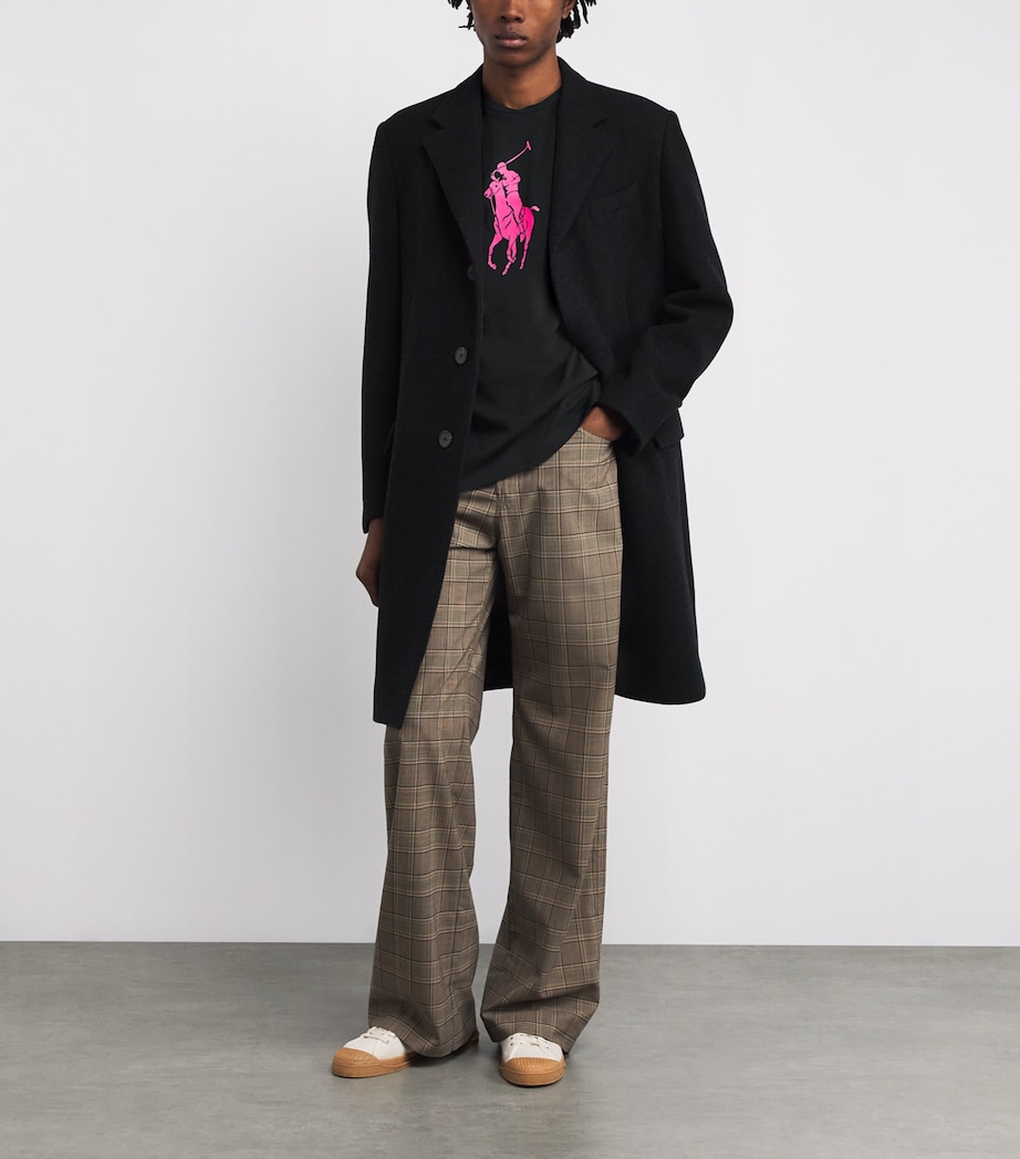 x Pink Pony T-Shirt POLO BLACK Image 2