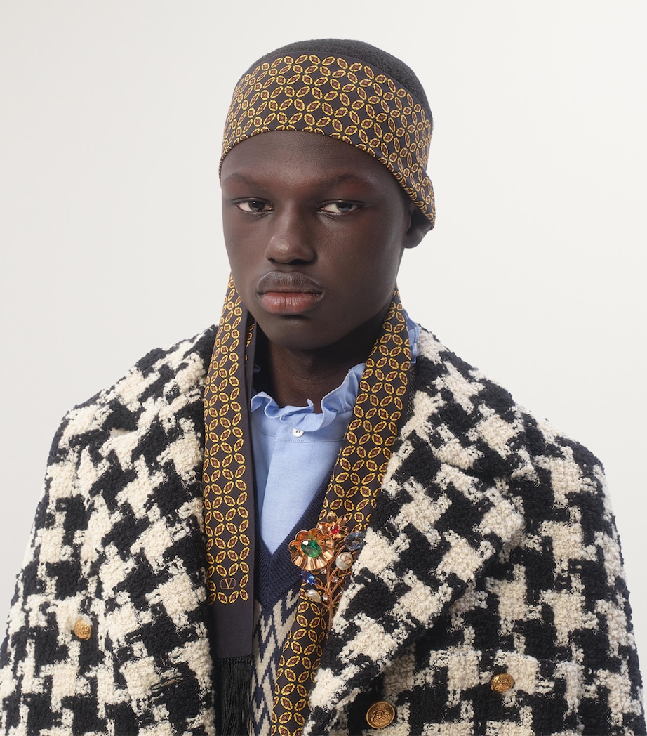 Silk Printed Scarf RCG Image 4