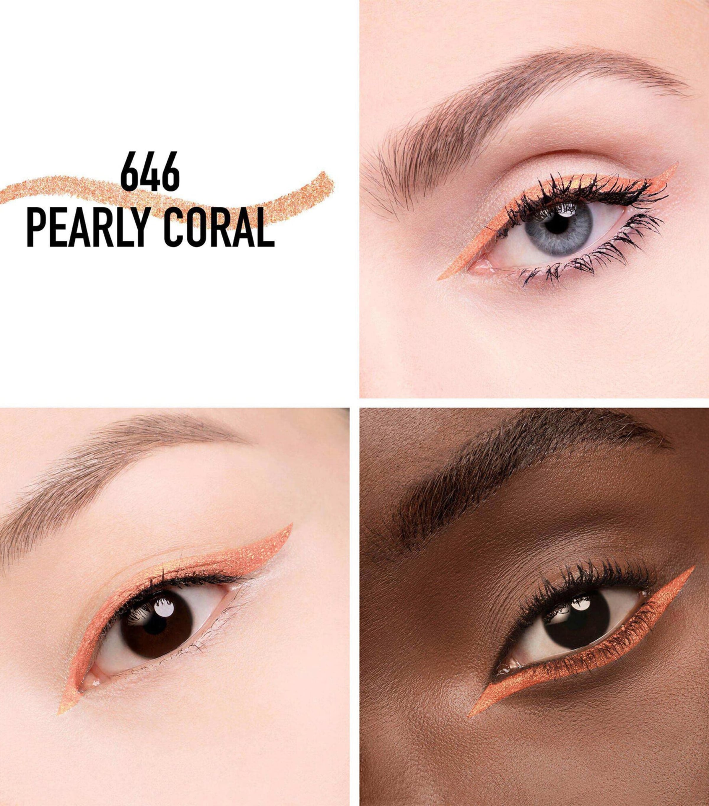 Diorshow 24H Stylo Waterproof Eyeliner 646 PEARLY CORAL Image 2