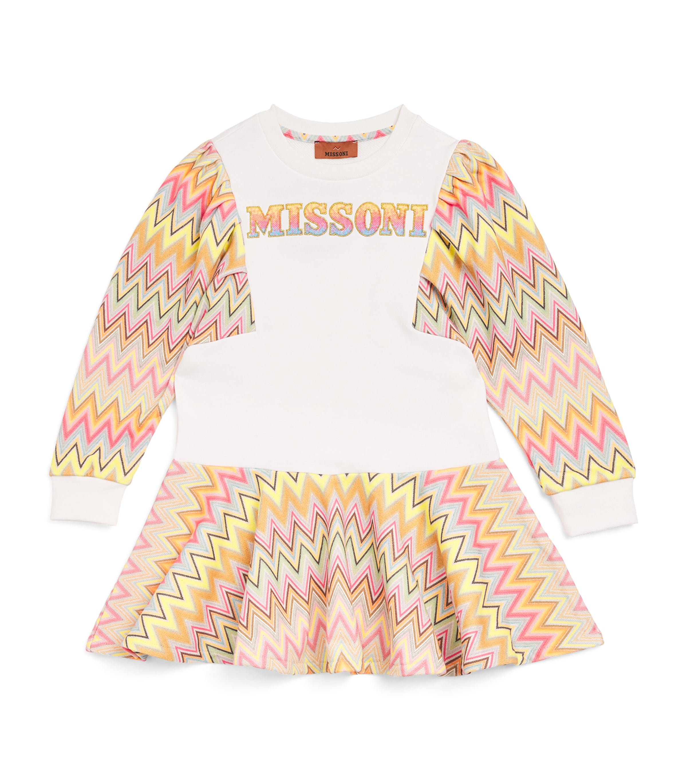 MISSONI ZIGZAG LOGO DRESS 