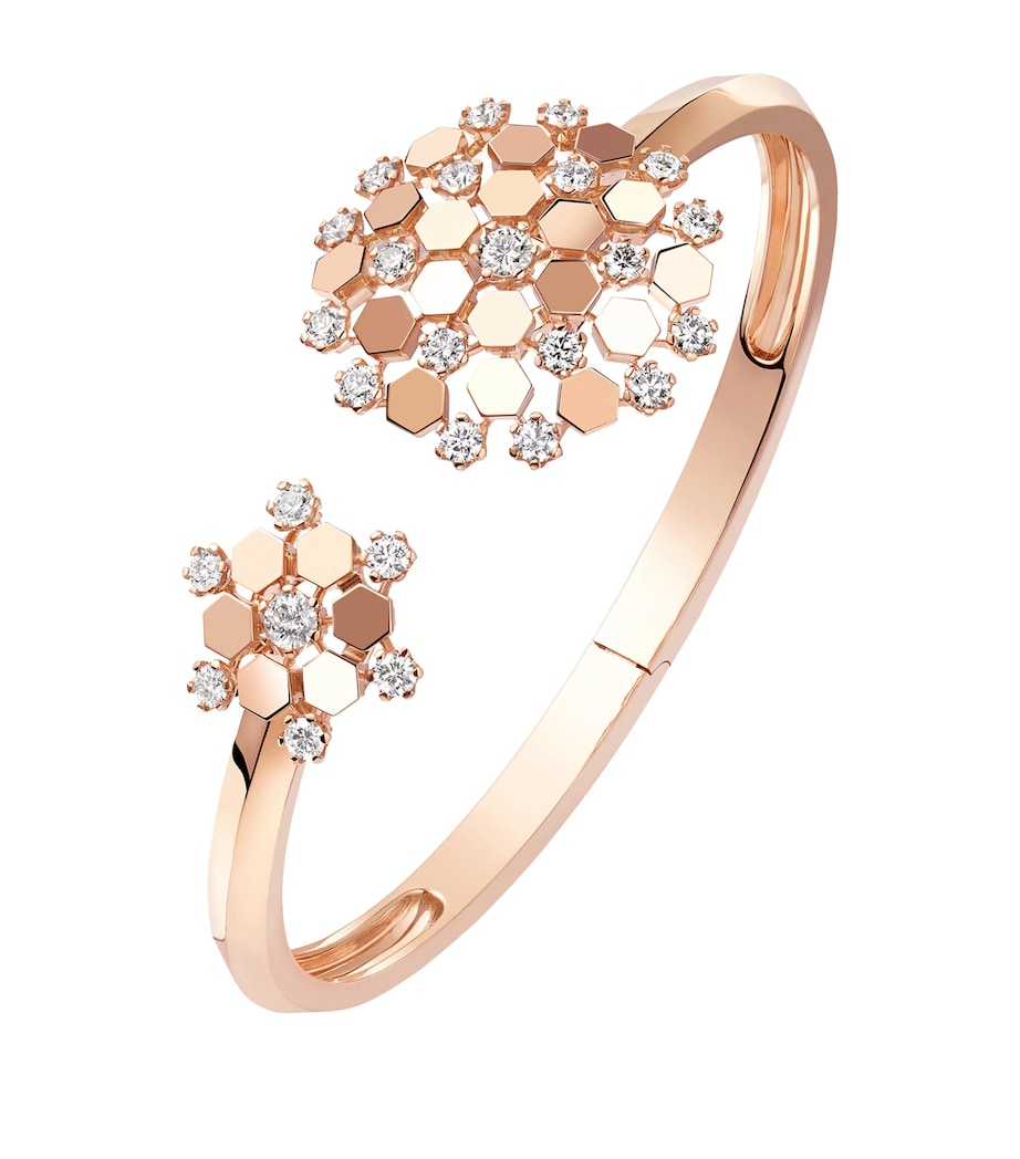 Rose Gold and Diamond Bee de Chaumet Bangle PINK GOLD Image 1