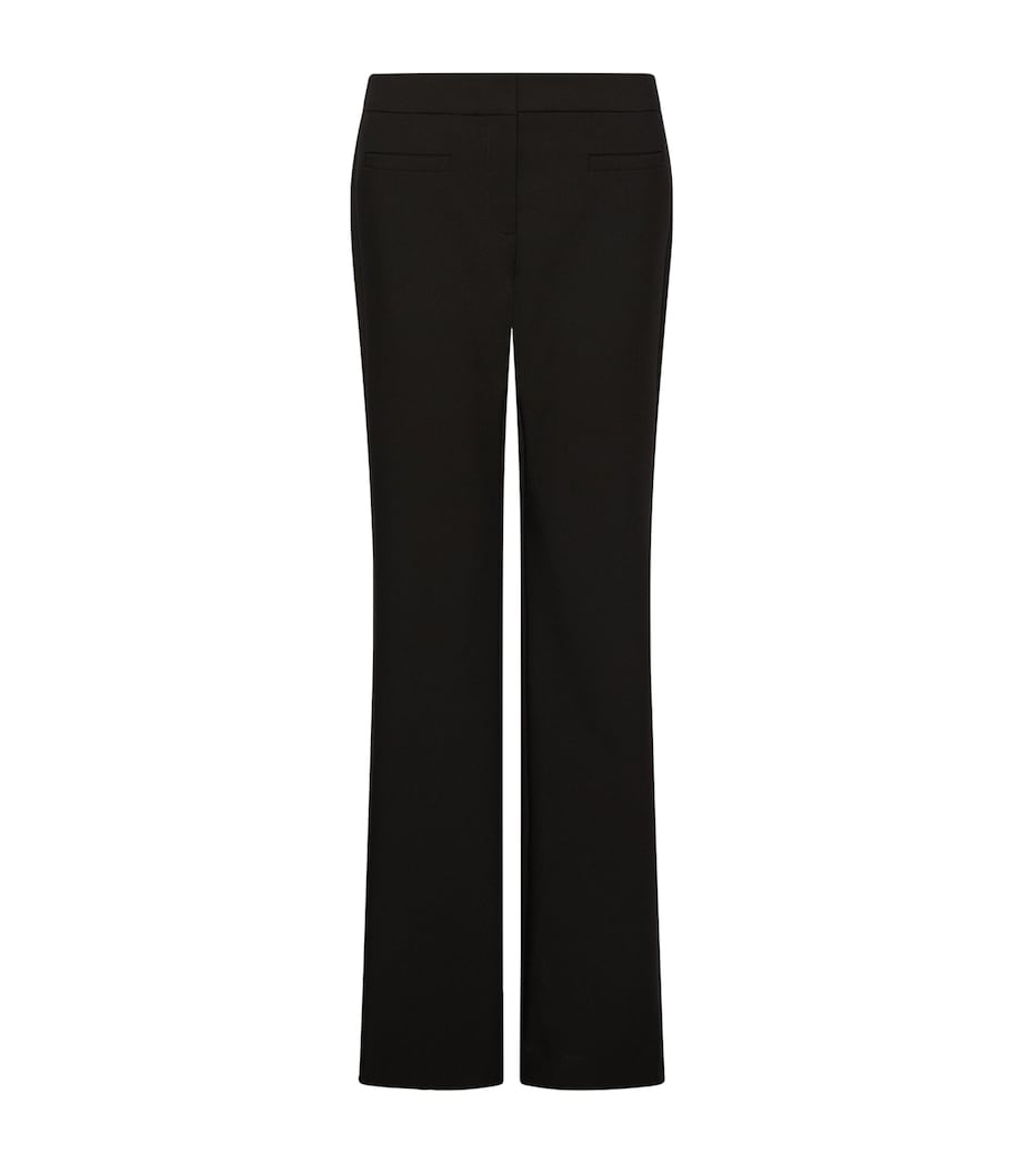Marella Womens Flared Trousers Black Image 1