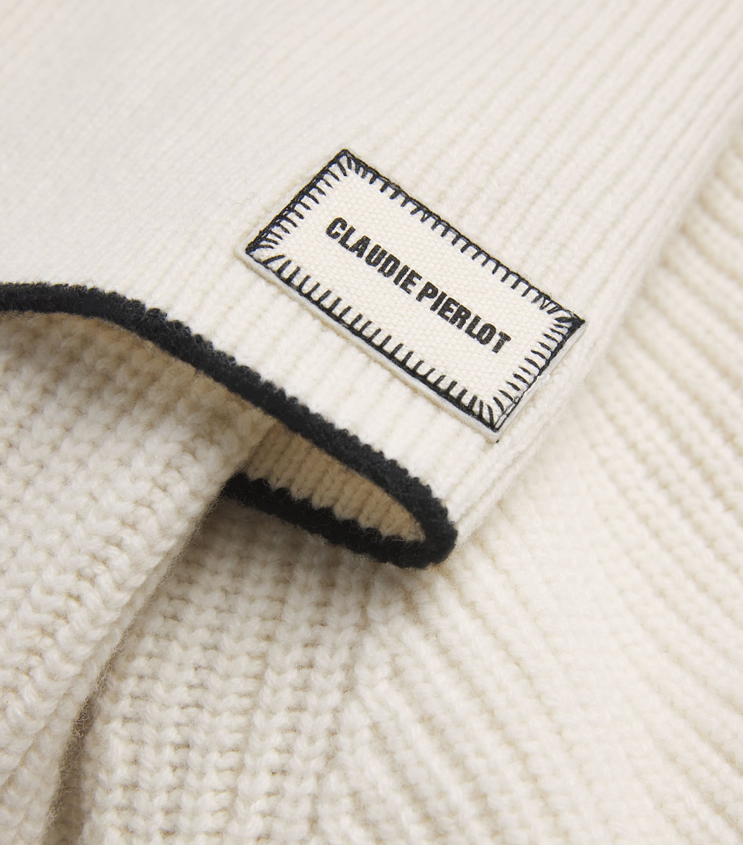 Wool-Blend Cardigan OFF-WHITE Image 5