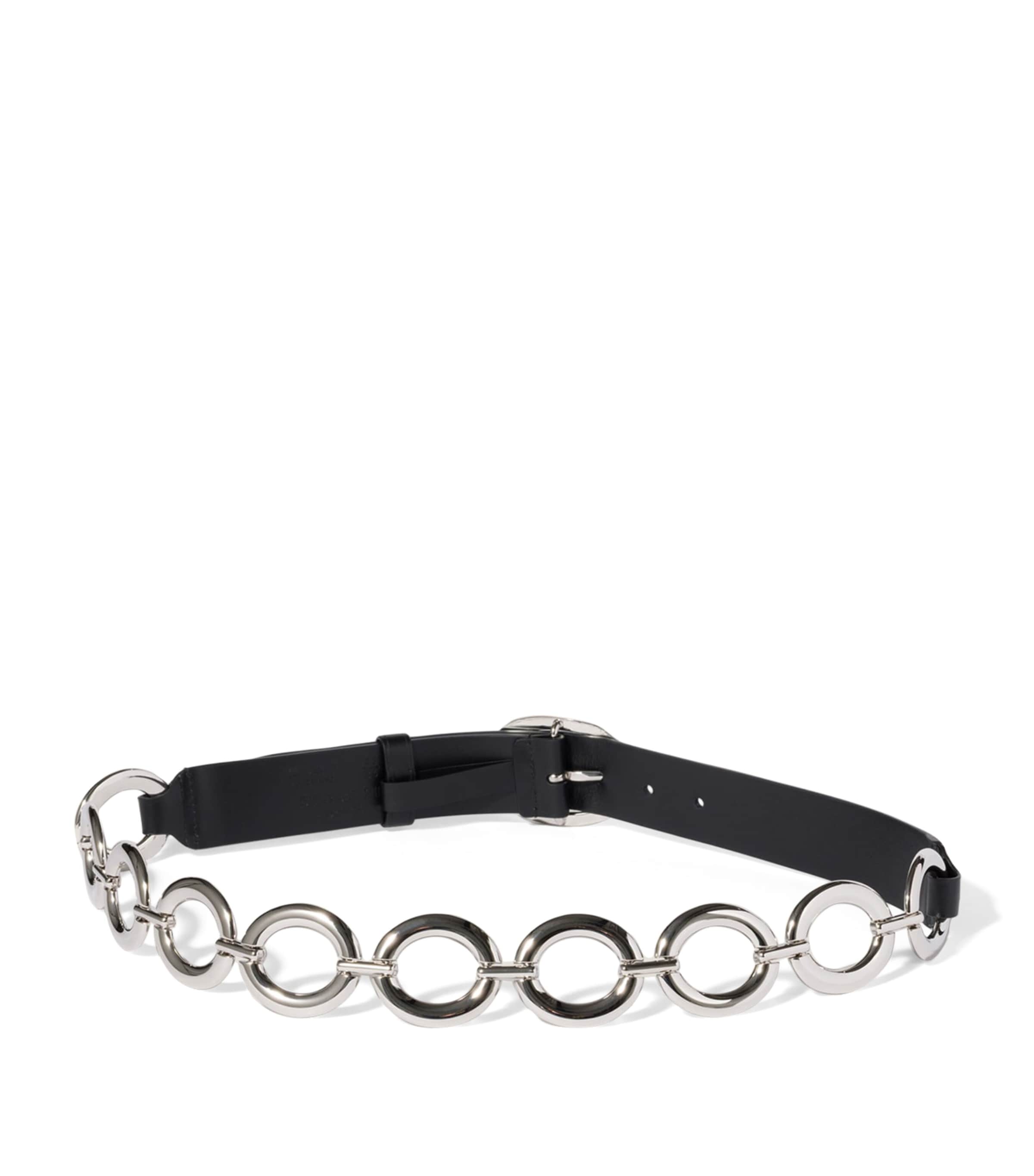 Miu Miu Leather and Metal Belt Image 1