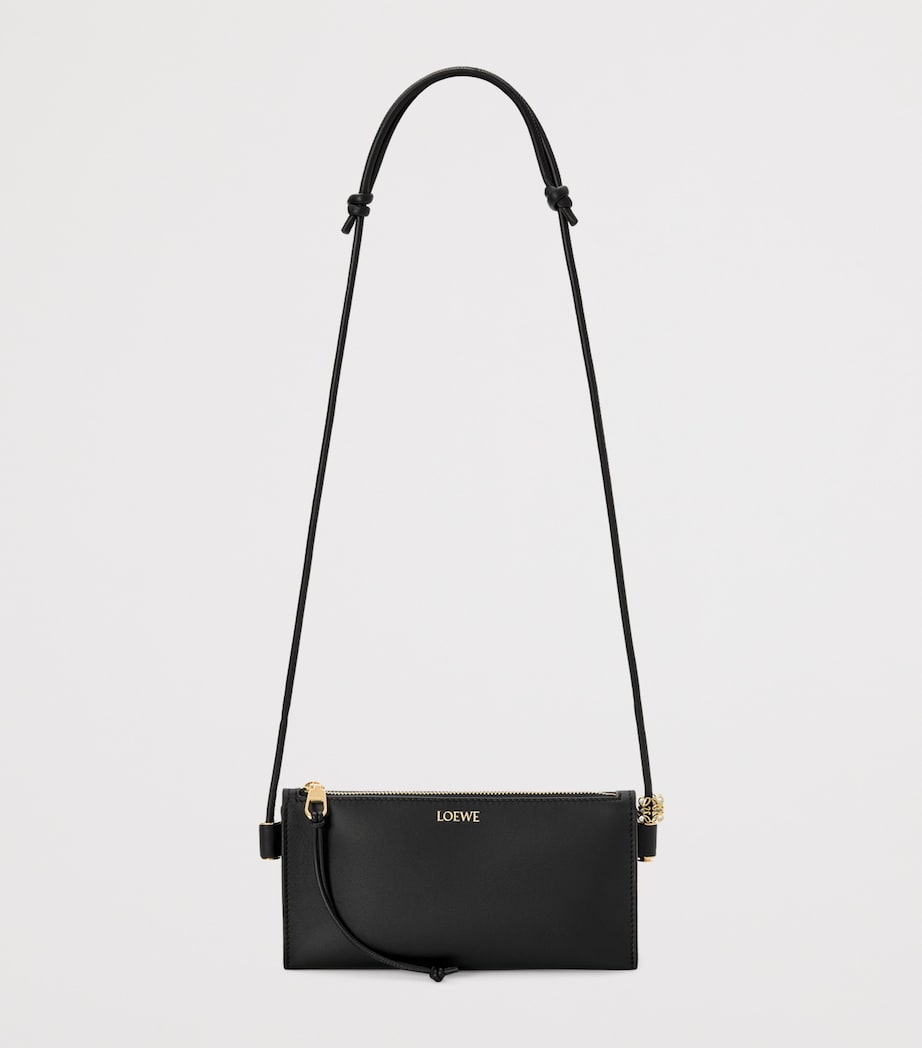 Leather Joya Pouch BLACK Image 5