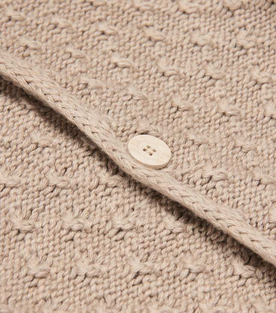 Cotton-Blend Knit Hoodie (12 Months) 64 H94 Image 3