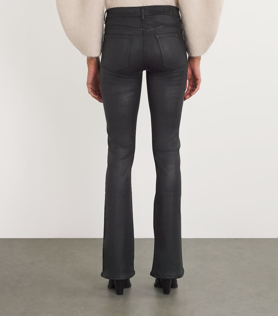 Coated Bootcut Soho Jeans BLACK Image 4