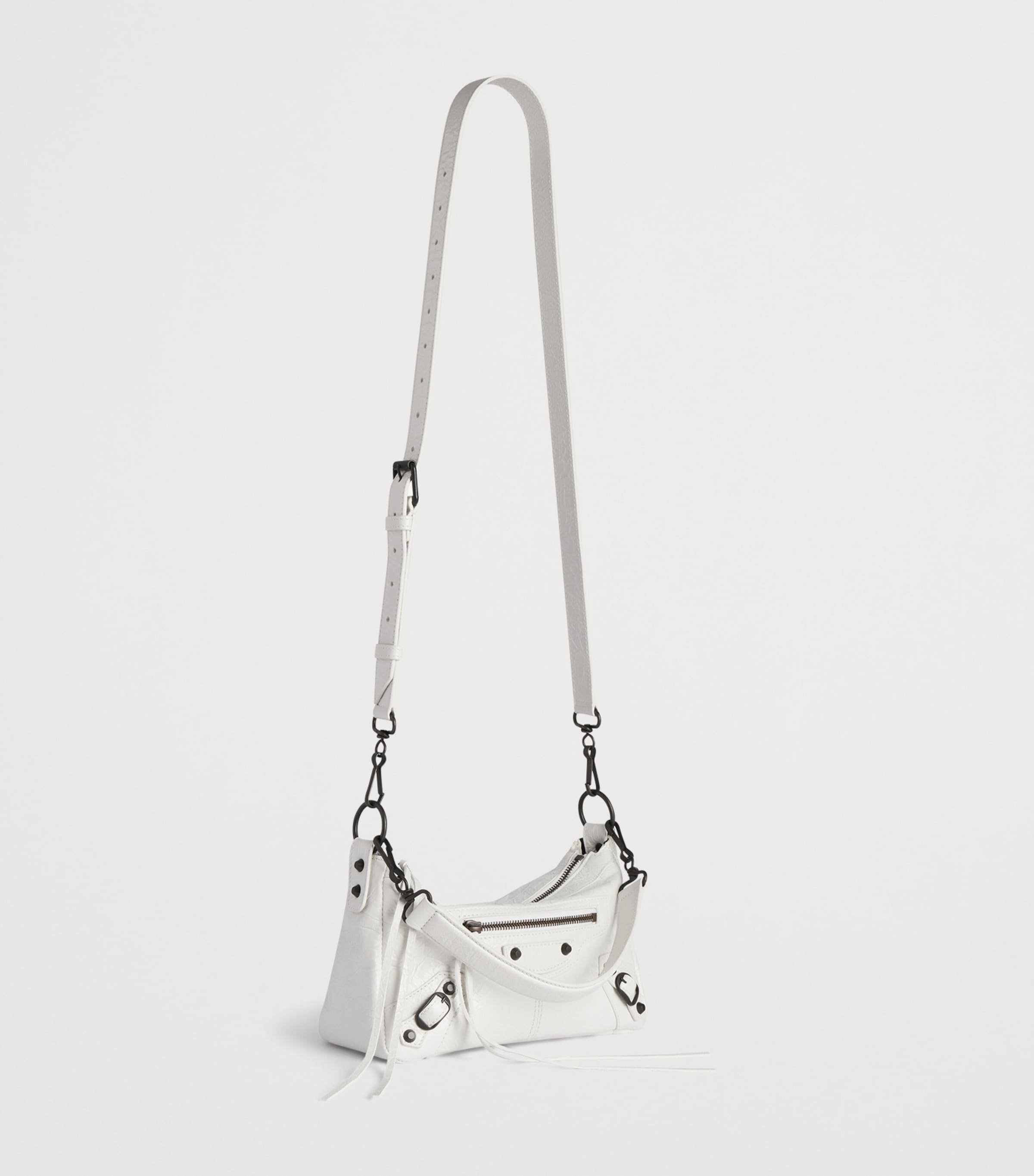 Balenciaga Mini Lambskin Le City Moto Shoulder Bag Image 3