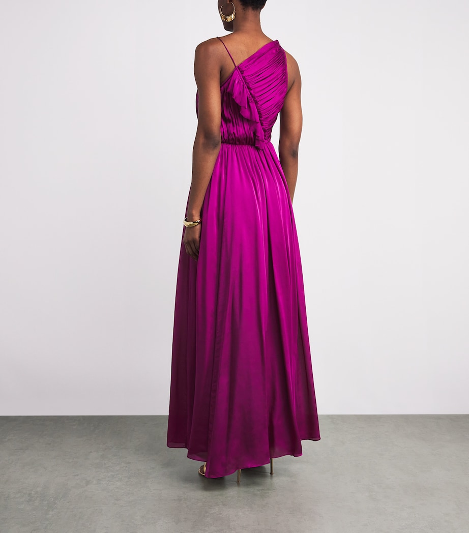 Silk Aisha Maxi Dress MULBERRY Image 3