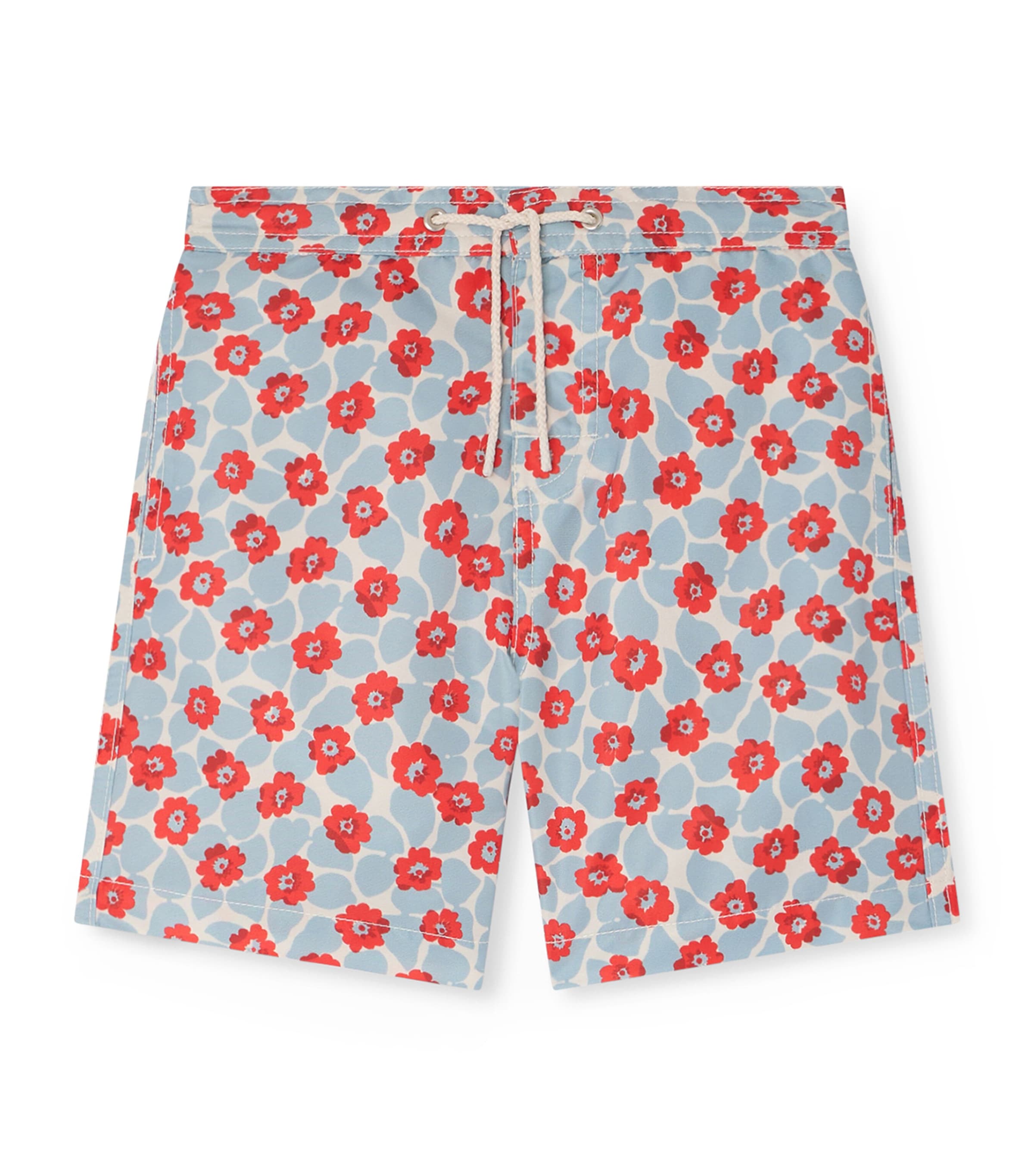 Bonpoint Floral Swim Shorts (10-14 Years) Fl Bleu Image 1
