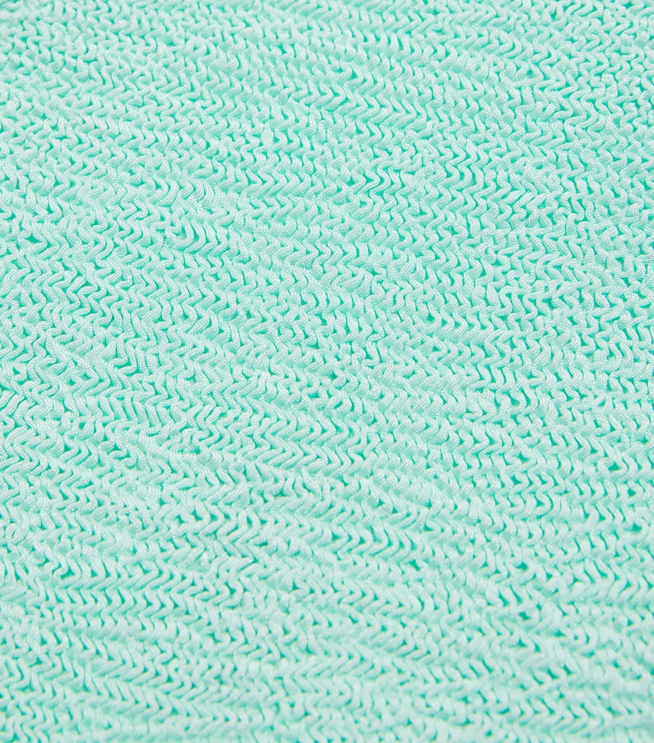 Classic Swimsuit (3-6 Years) METALLIC MINT Image 3