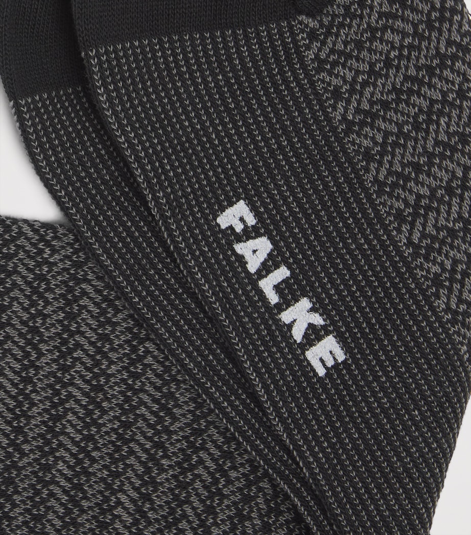 Falke Mens Special Edition Family Ankle Socks Black Image 2