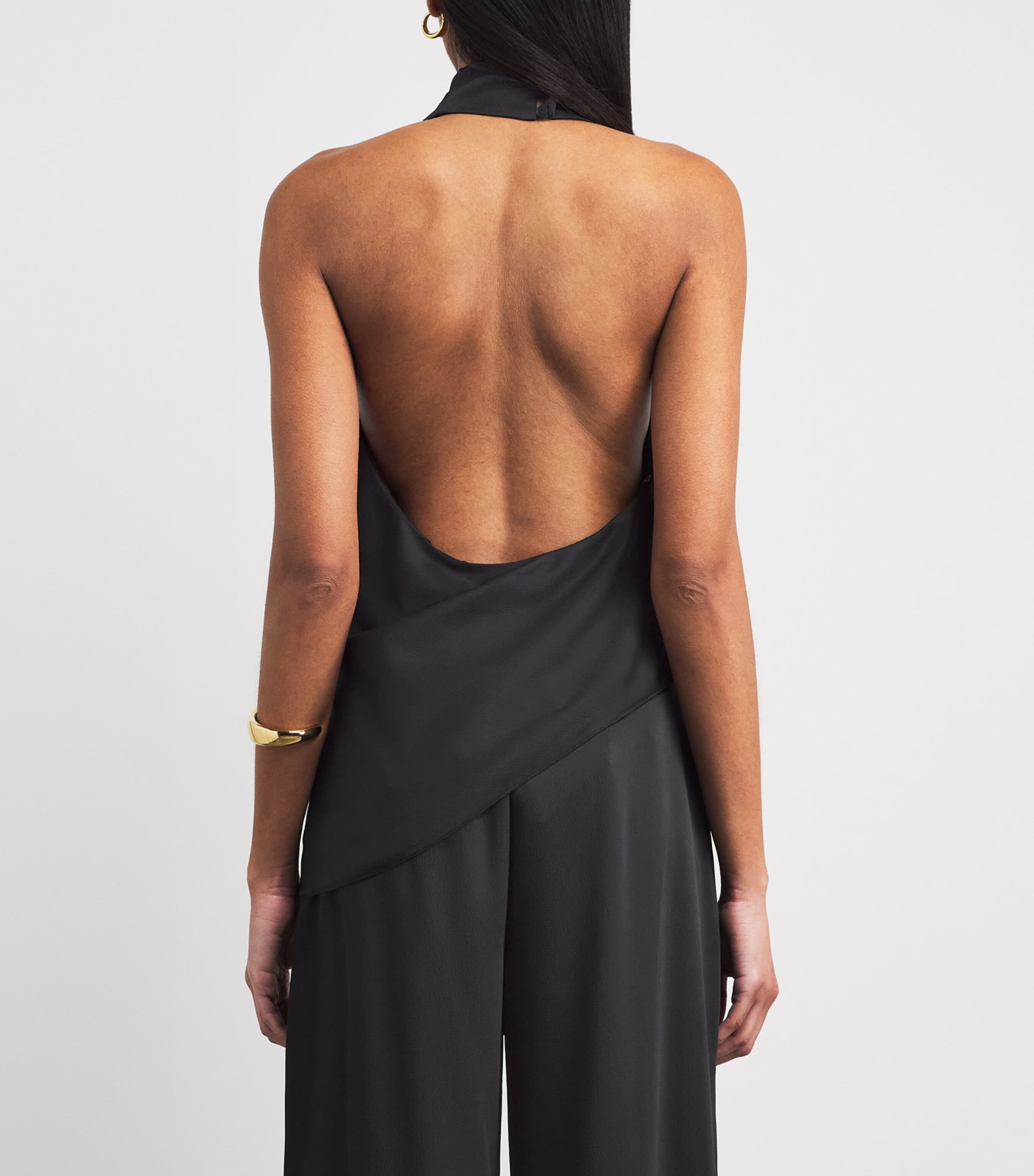 CAMILLA AND MARC Womens Elowyn Halter Top Black Image 5