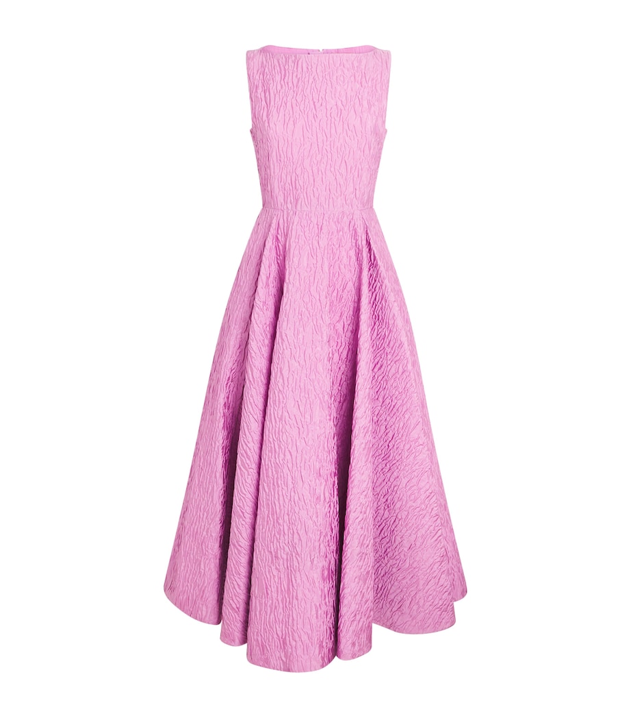 Cloqué Tera Midi Dress BLUSH Image 1
