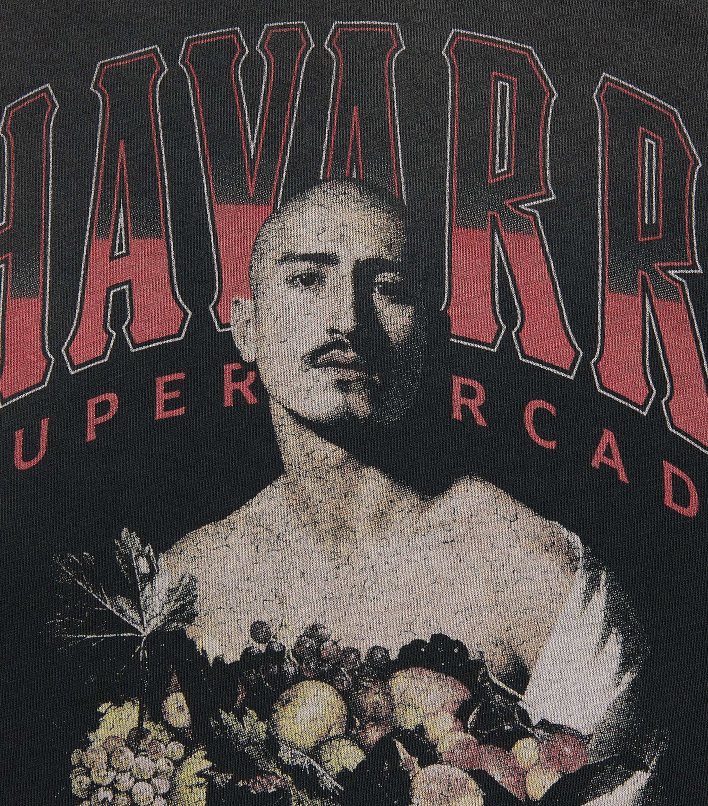 Cotton San Chachi Produce Easy T-Shirt BLACK Image 5