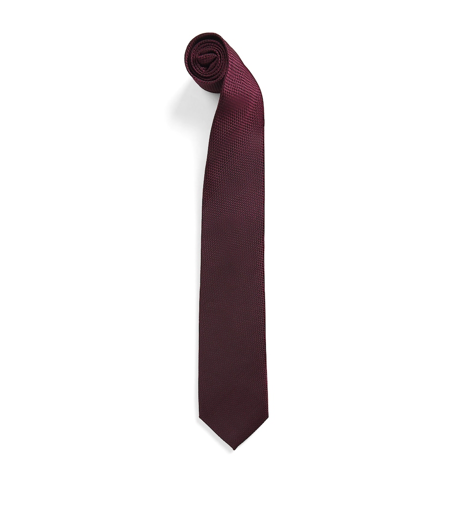 Isaia Silk Seven-Fold Tie Image 1
