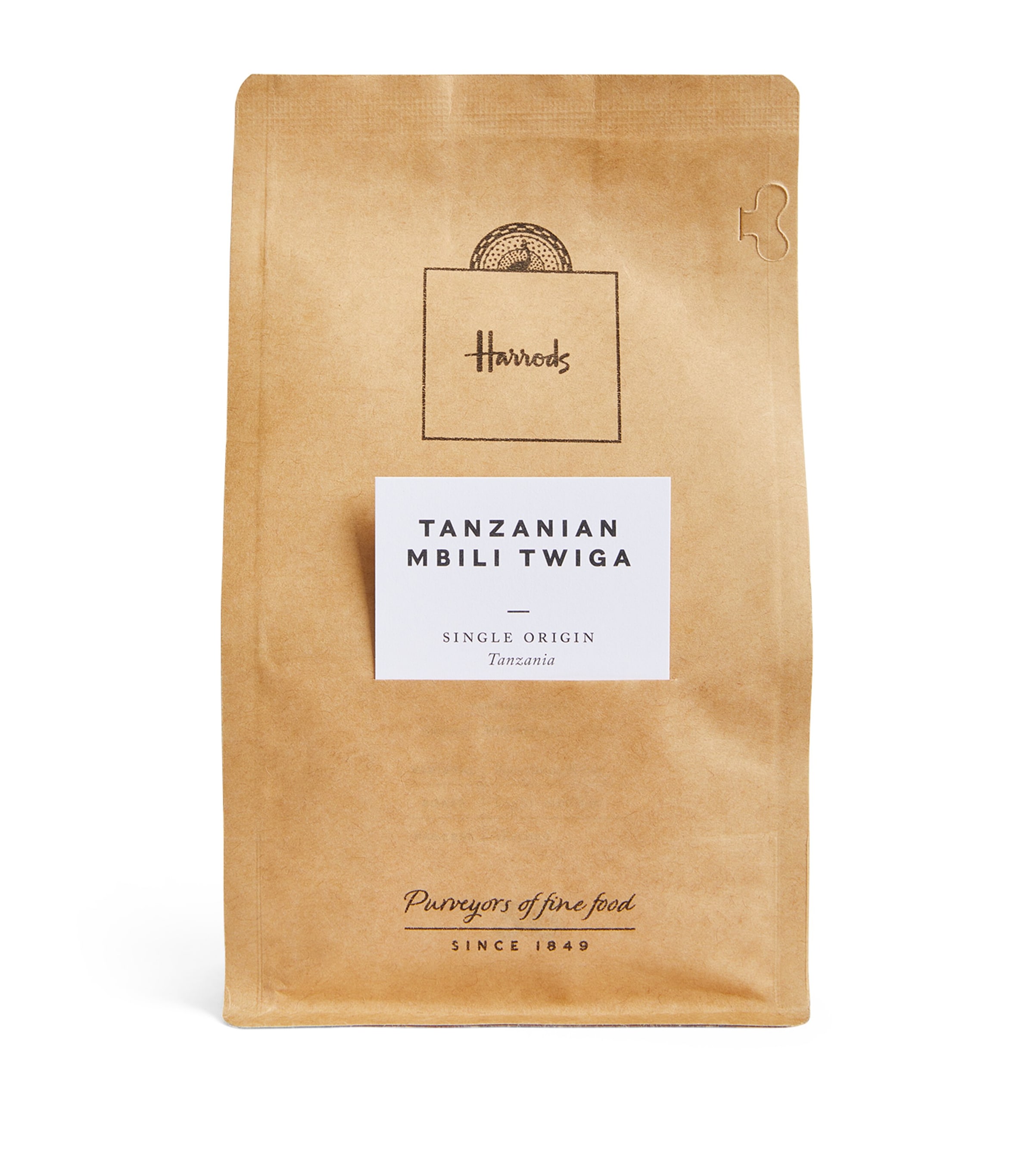 Harrods Tanzanian Mbili Twiga Coffee Beans (250g) Image 1