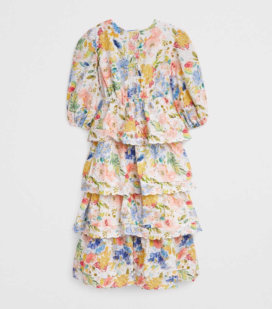 Cotton Floral Lina Dress (3-16 Years) FLORAL Image 2