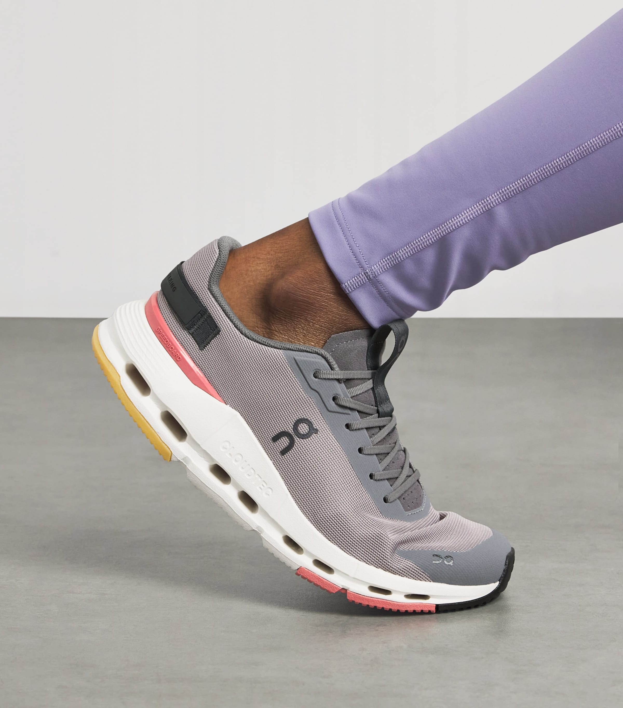 On Womens Cloudnova Form 2 Trainers Ember | Ivory Image 4