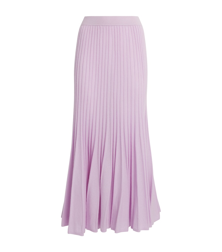 Cashmere Sabrina Midi Skirt LILAC Image 1