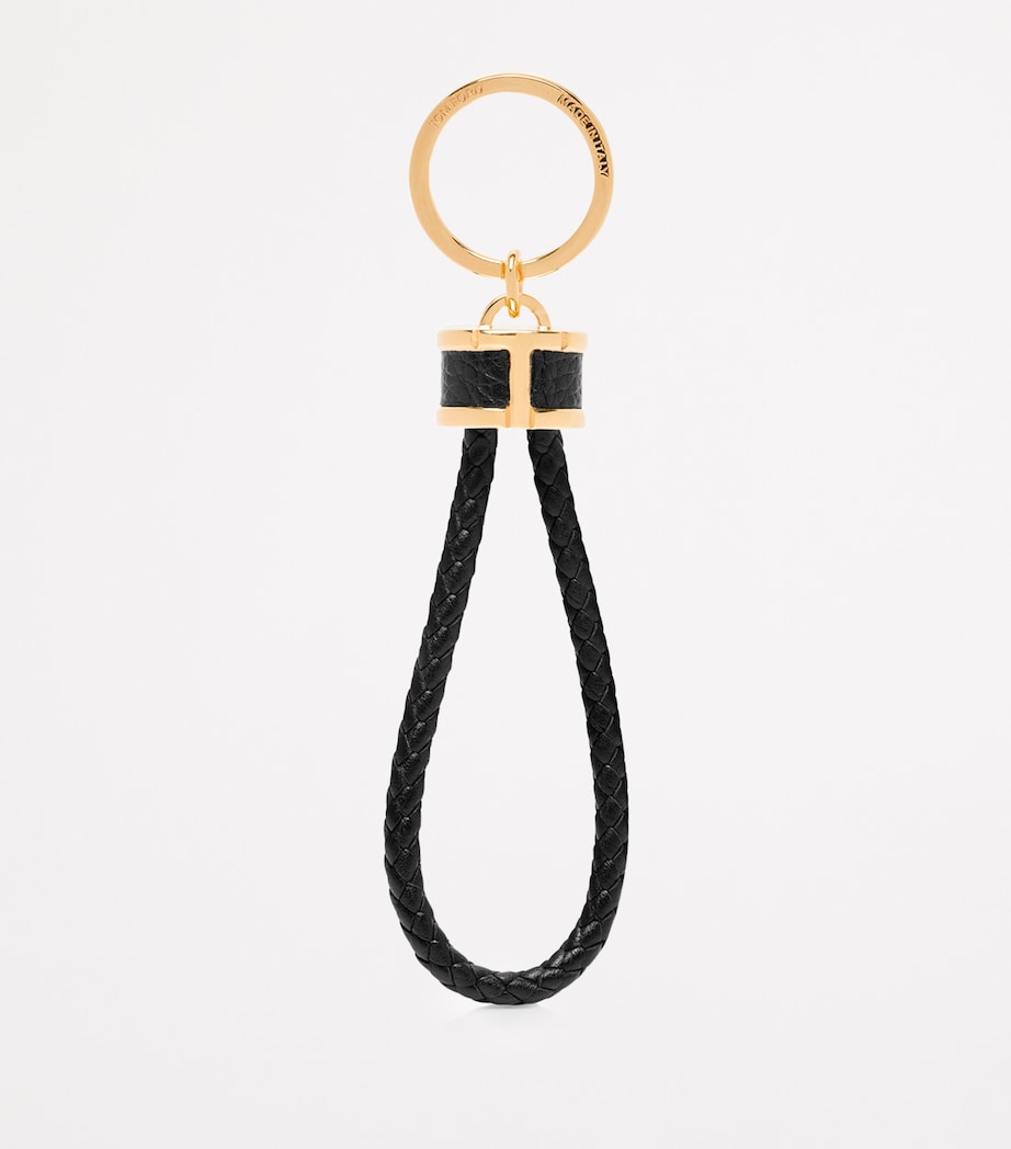 Leather T Loop Keyring 1N001 Image 2