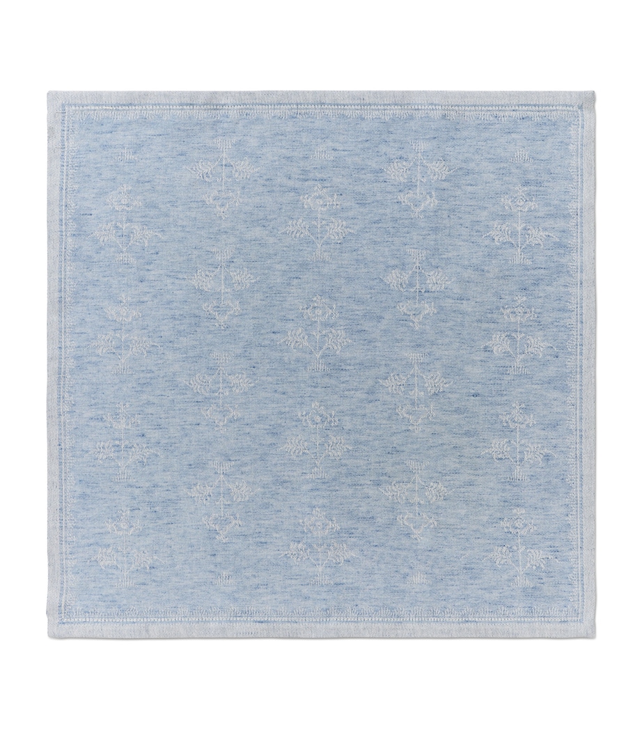Royal Copenhagen Set of 2 Jacquard Heritage Napkins (45cm x 45cm) Blue Image 3