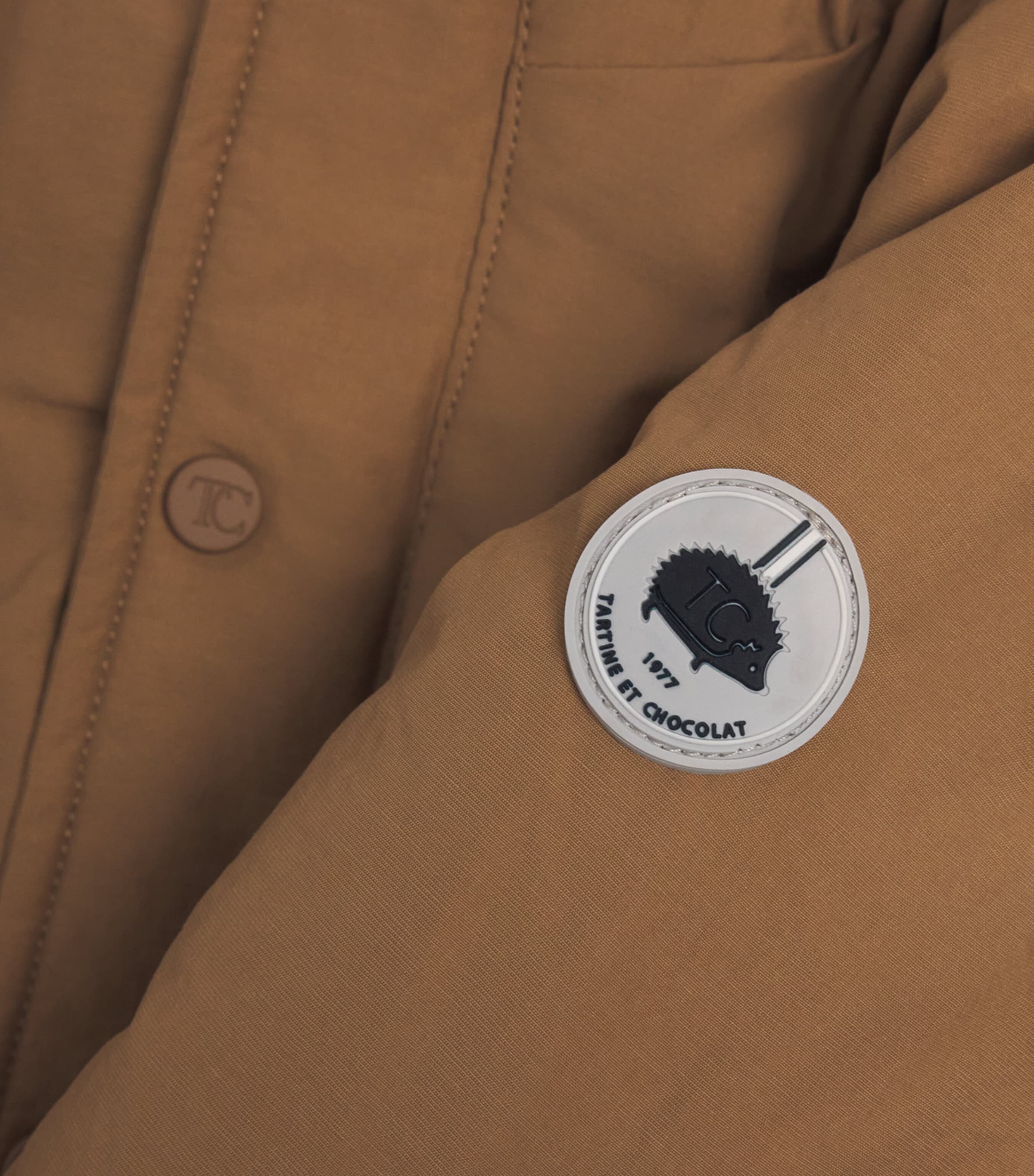 Water-Repellent Hooded Parka (6 Months-4 Years) 68ECORCE SP CIAL Image 3