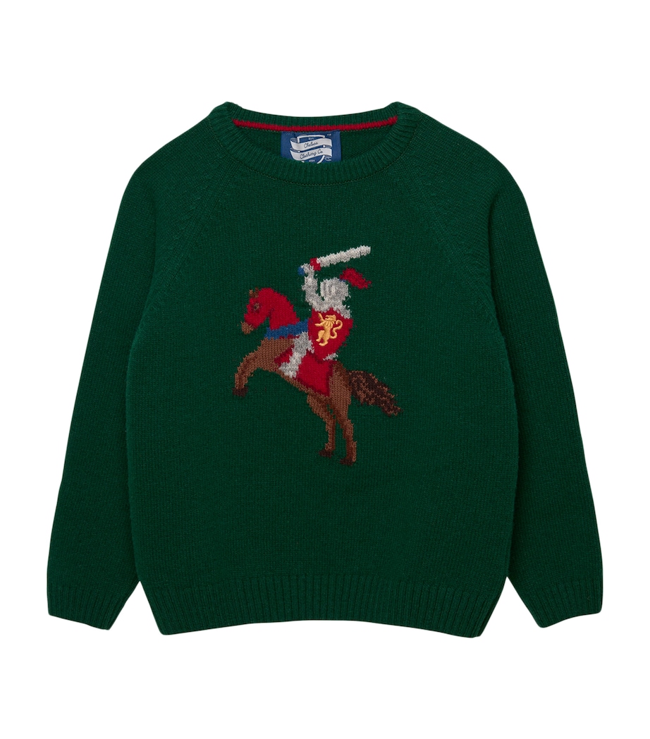 Wool-Blend Lancelot Knight Sweater (2-5 Years) GREEN Image 1