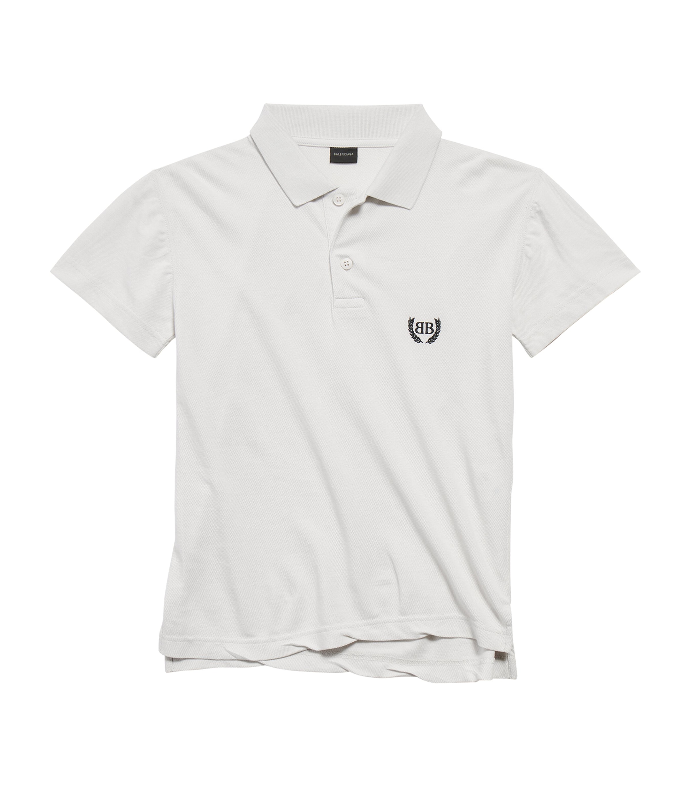 Tシャツ・カットソー BALENCIAGA 'Laurel Classic' polo shirt (833244TSVC7 9012) Balenciaga Laurel Classic Polo Shirt | Harrods US