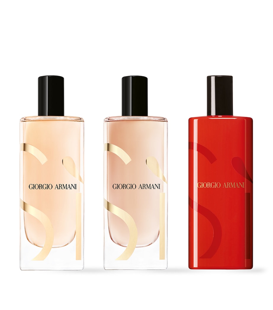Sì Eau de Parfum Gift Set (3 x 15ml) NO COLOUR Image 2