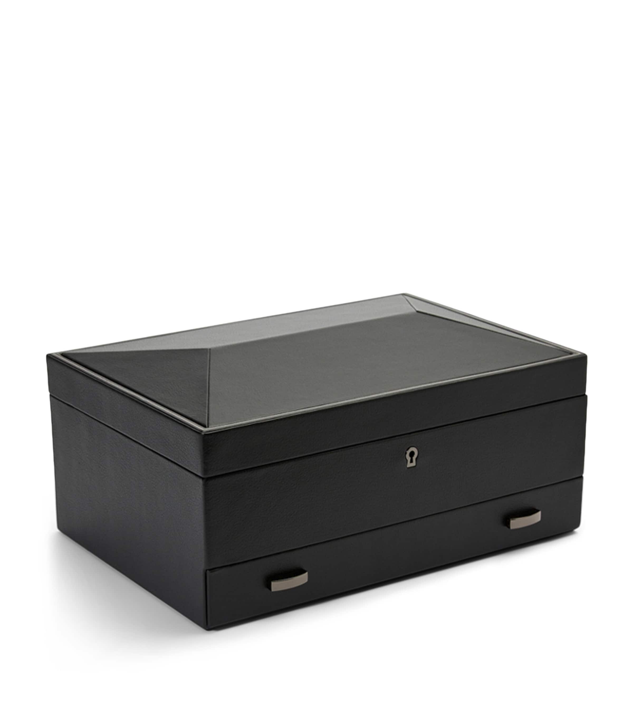 WOLF British Racing 10-Piece Watch Box Black Image 2