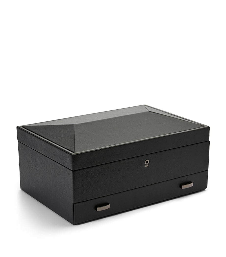 WOLF British Racing 10-Piece Watch Box Black Image 2