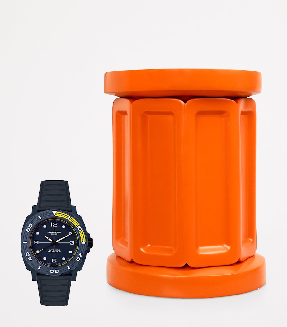 Ceramic D-300 Dive Watch 42mm BLUE Image 4