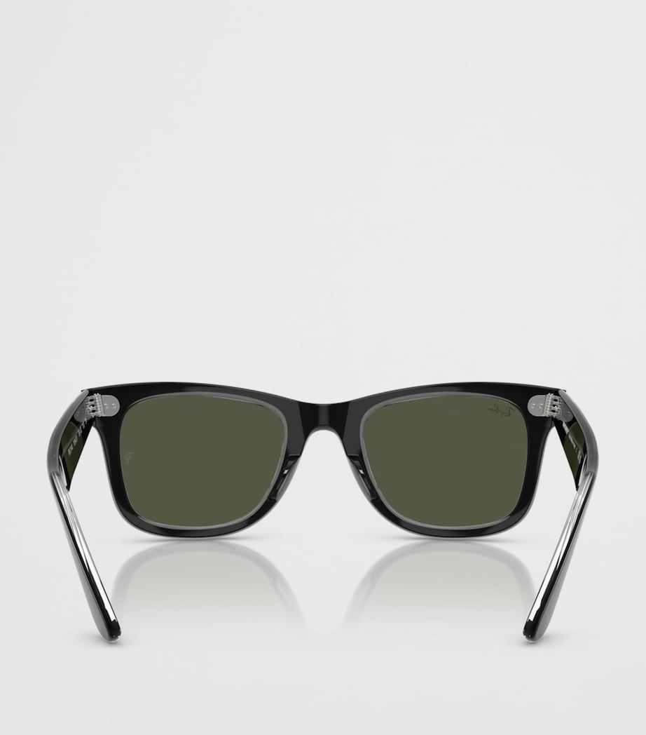 Ray-Ban RB2140 Original Wayfarer Classic Square Sunglasses Black Image 4
