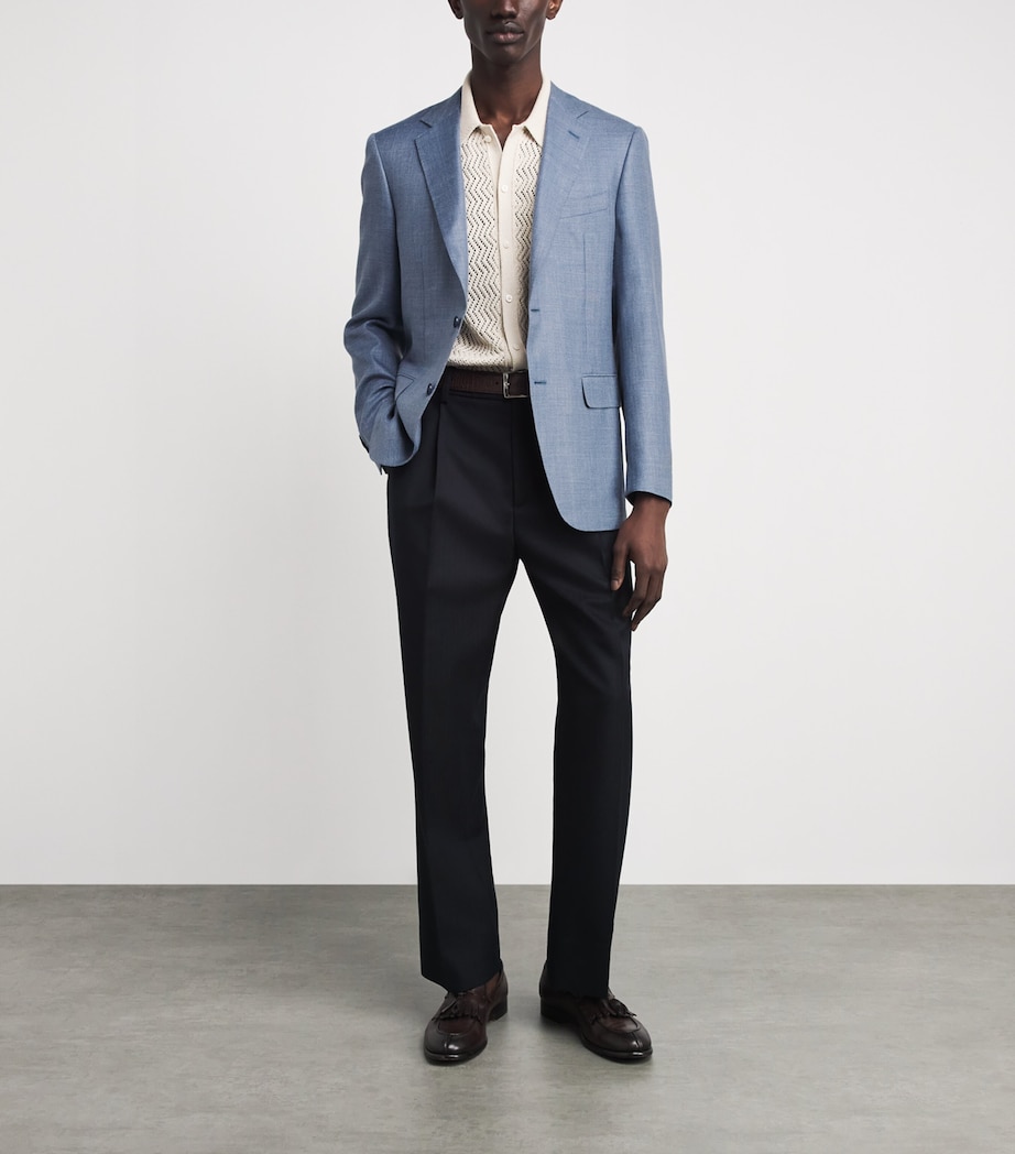 Wool-Blend Blazer 401 Image 2