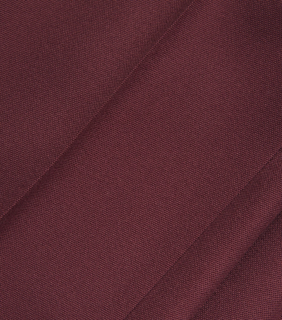 Wool Credo Straight Trousers 1014 RUBY Image 5