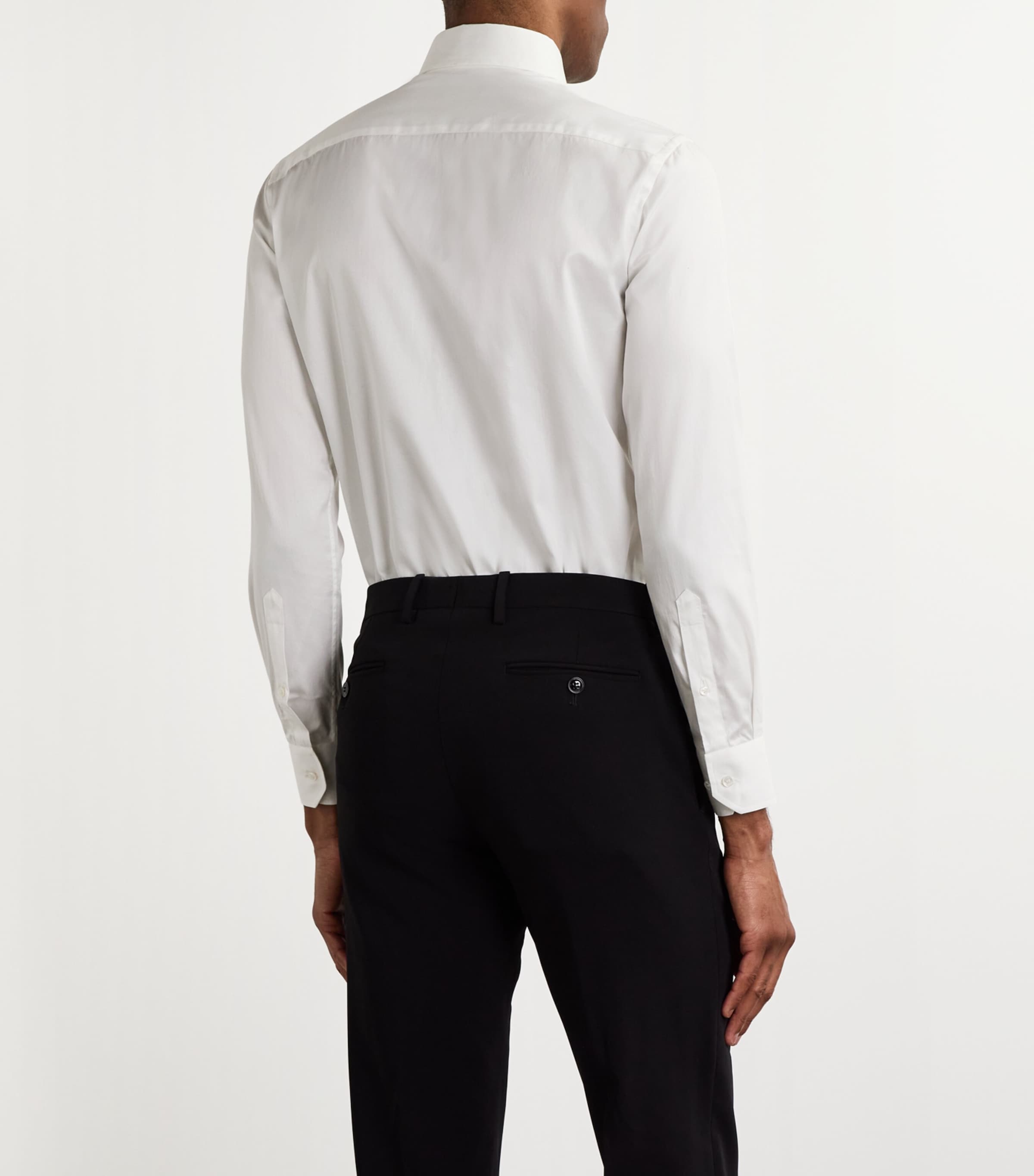 Cotton Poplin Shirt U0BN Image 4