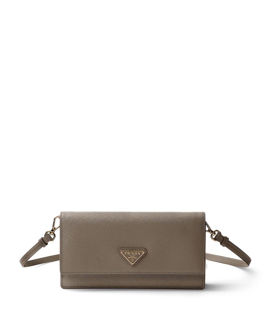 Mini Saffiano Leather Shoulder Bag F0572 Image 1