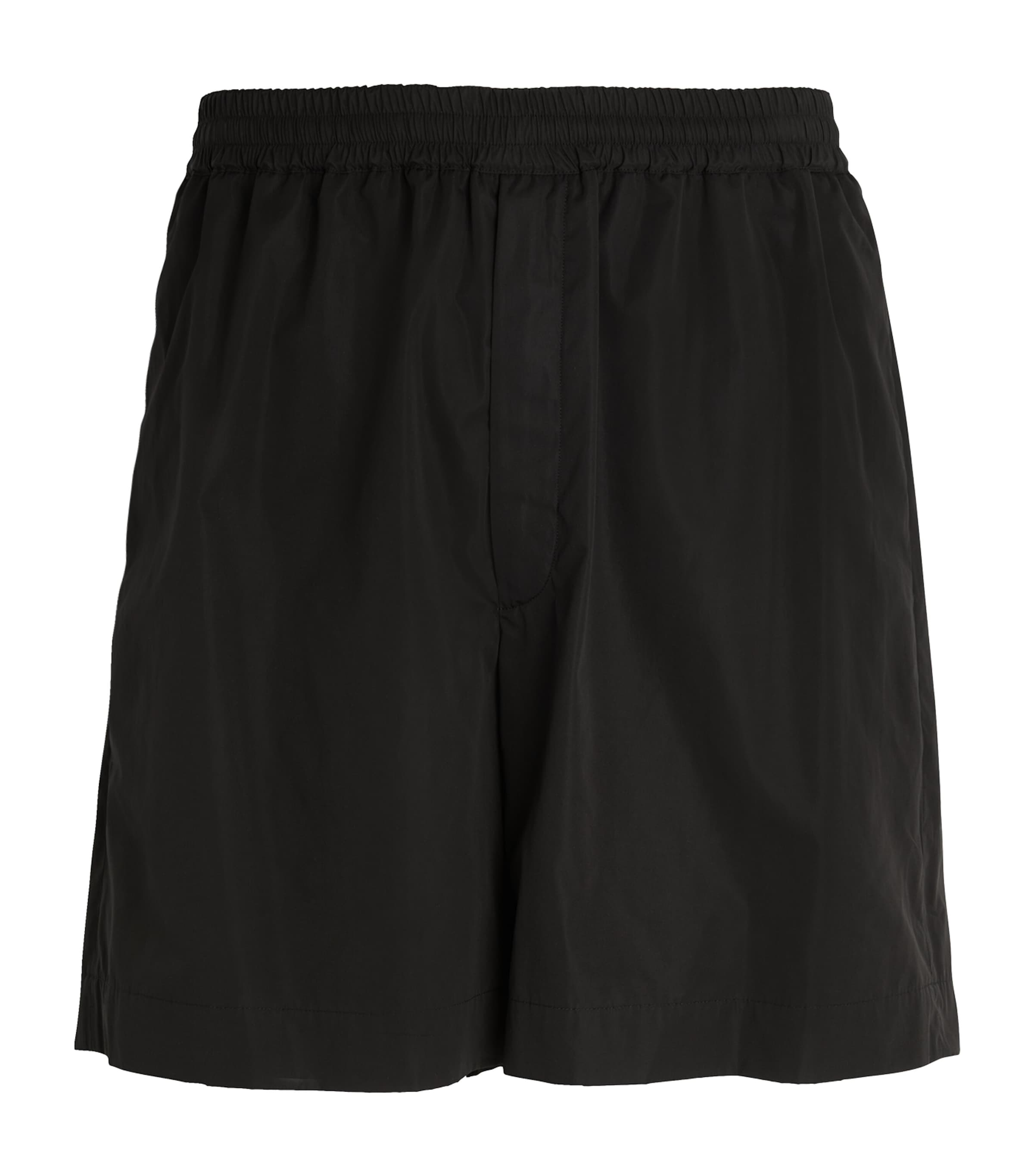 The Row Gerhardt Drawstring Shorts In Black