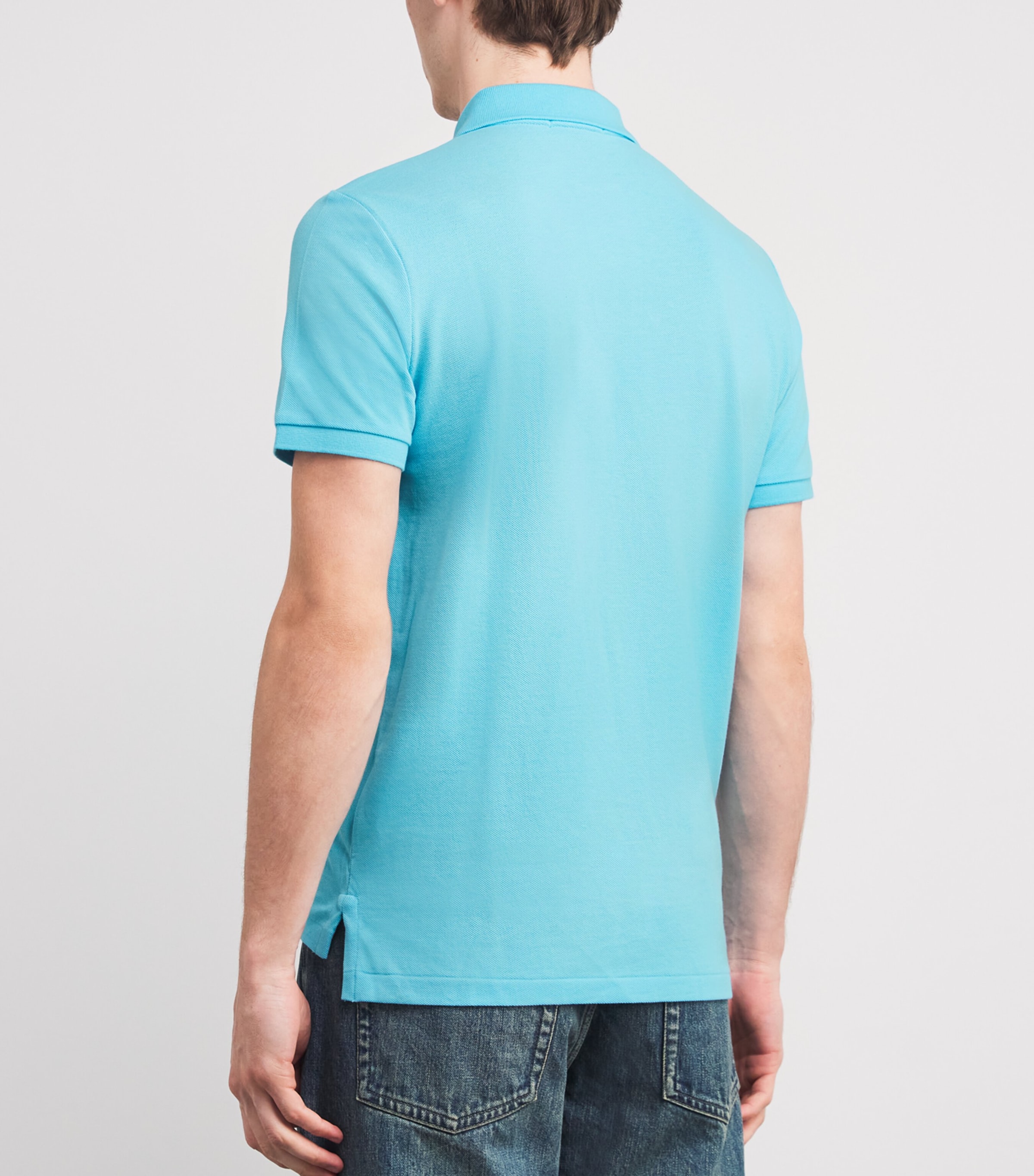 Polo Pony Polo Shirt  TURQUOISE NOVA Image 4