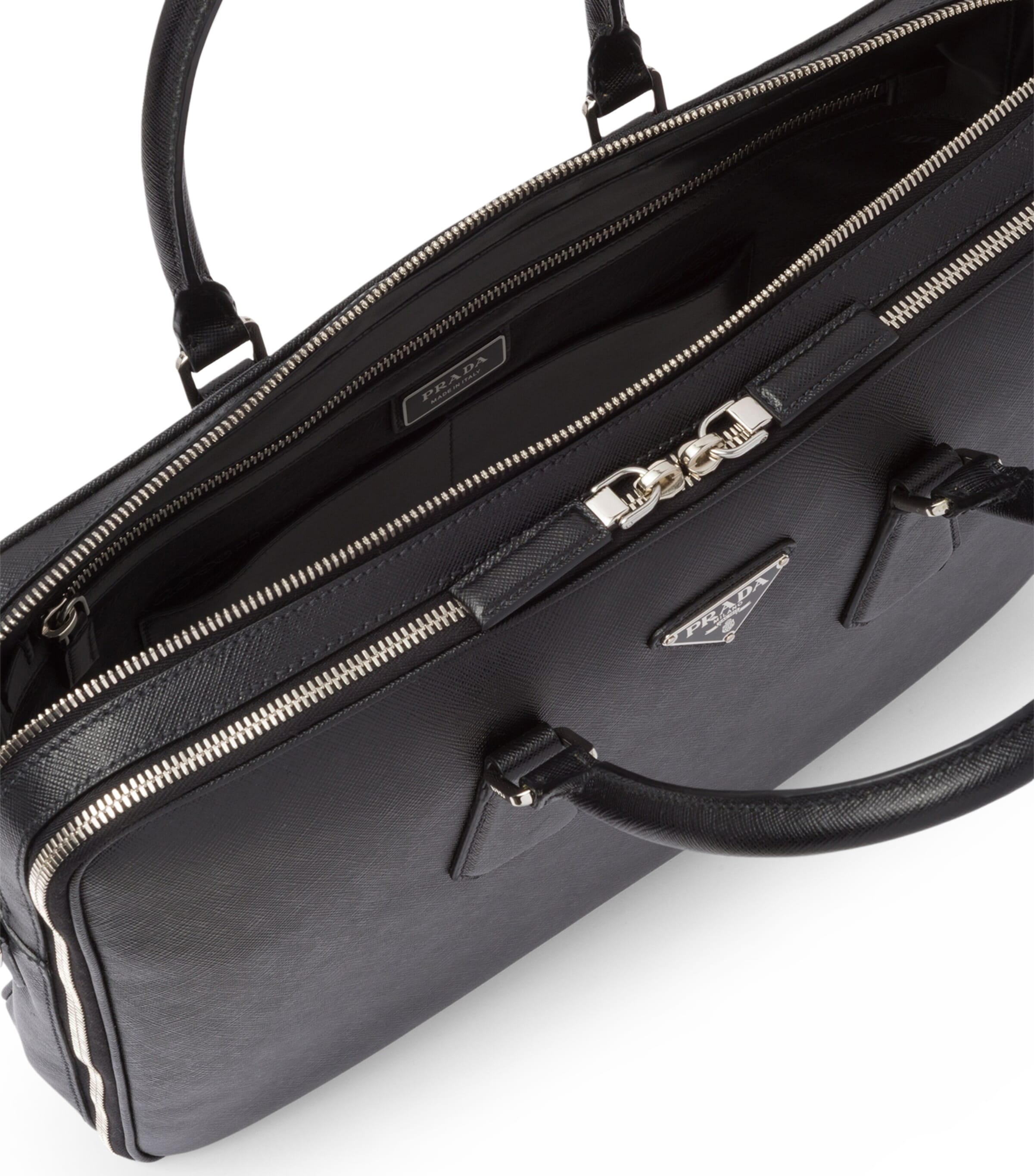 Saffiano Leather Briefcase F0002 Image 7