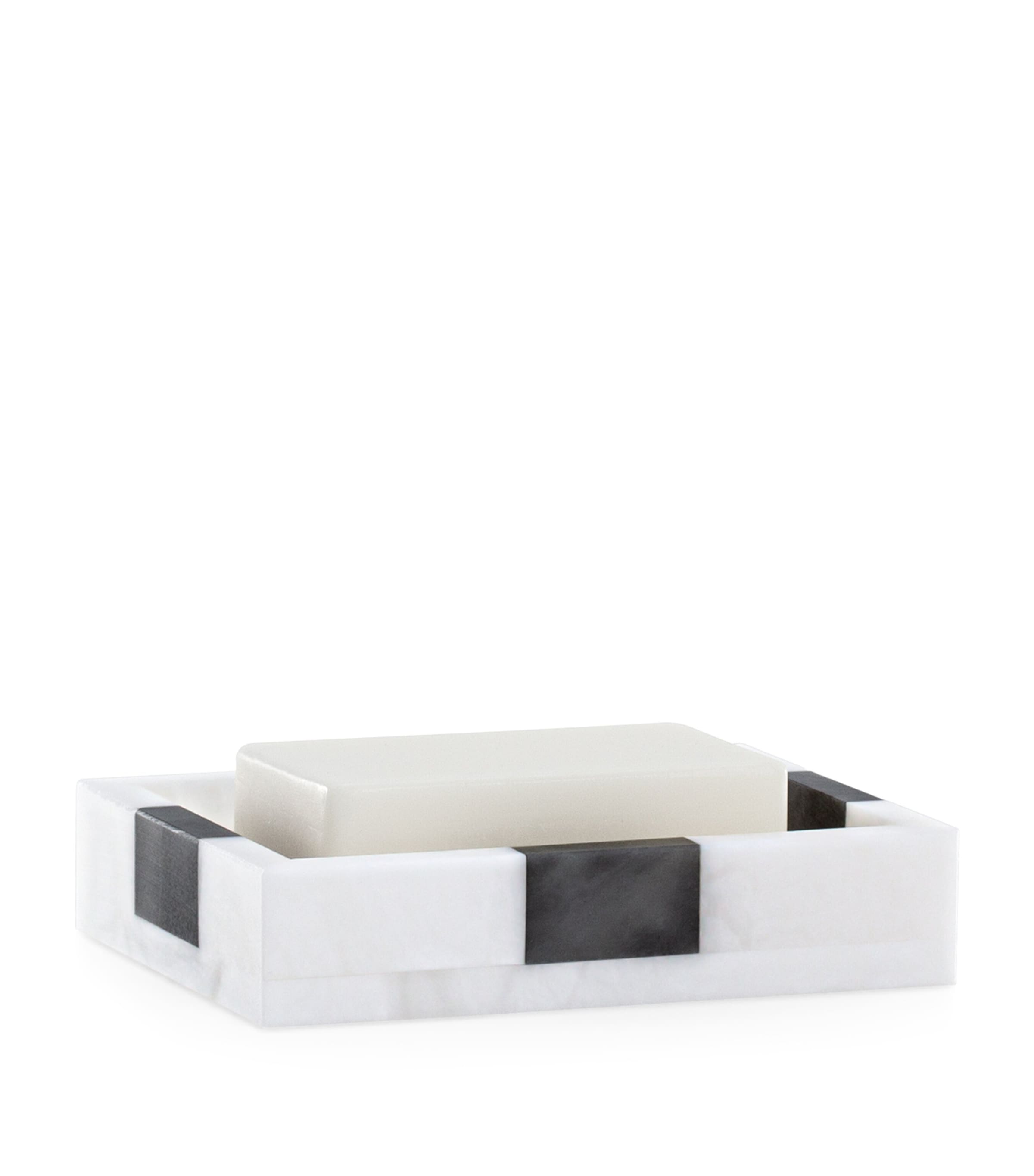 Labrazel Alabaster Banda Soap Dish | Bathroom | Bathroom Storage | Soap Dispensers