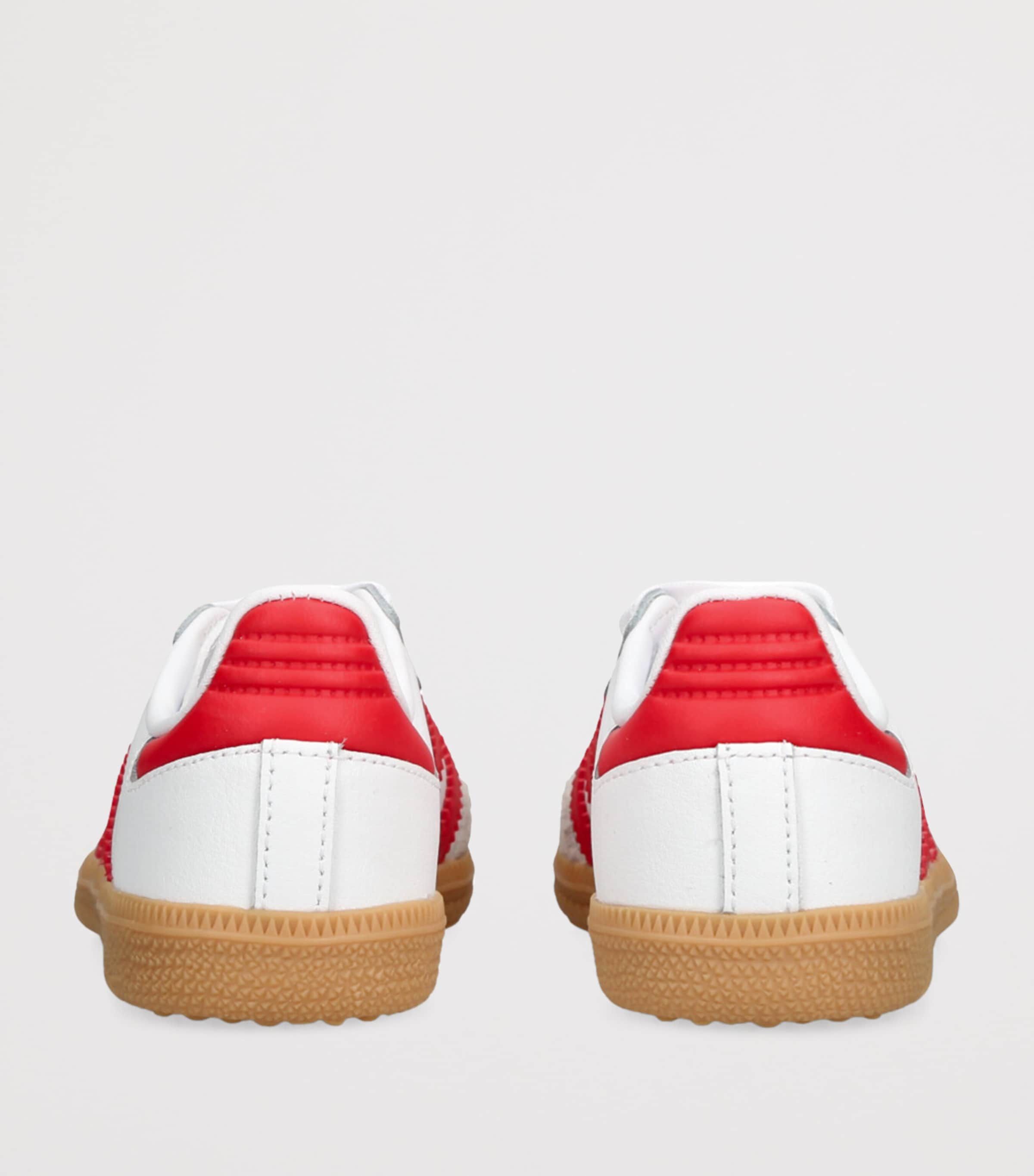 Leather Samba OG Sneakers WHITE/RED Image 2