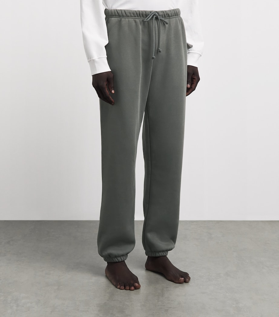 Skims Mens Fleece Lounge Classic Straight Sweatpants Jungle Image 4