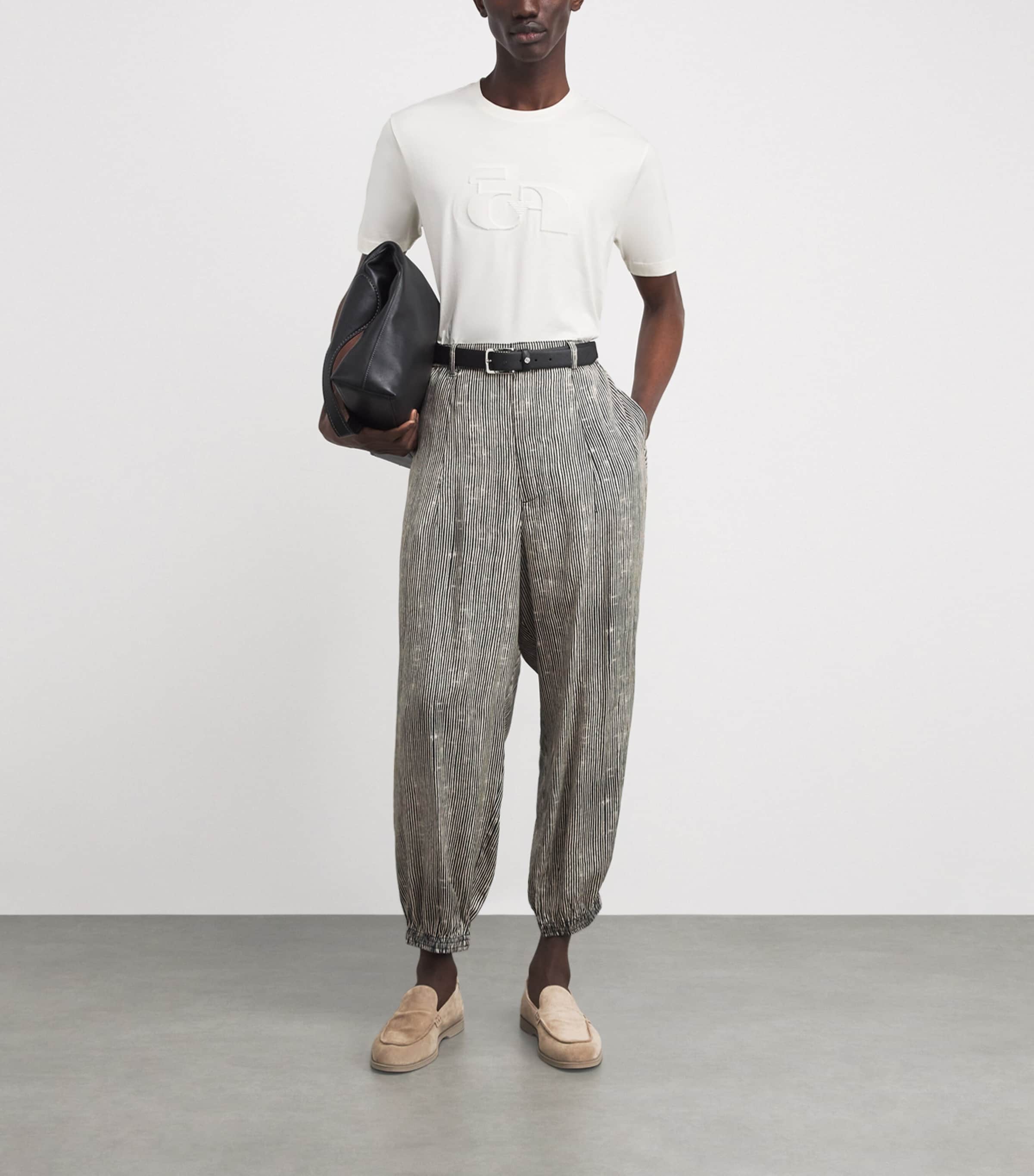 Suede Velour Loafers U6092 Image 6