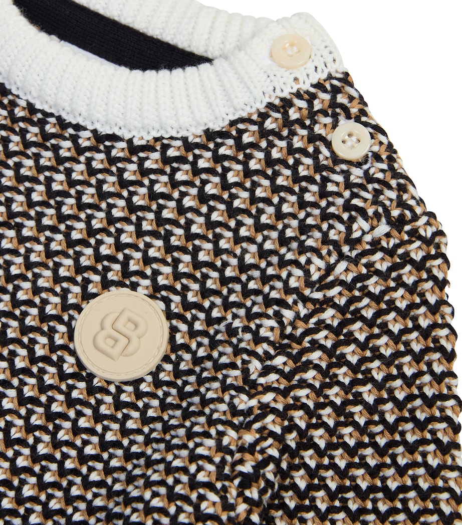 Crew-Neck Sweater (3 Months-3 Years) BLACK Image 2