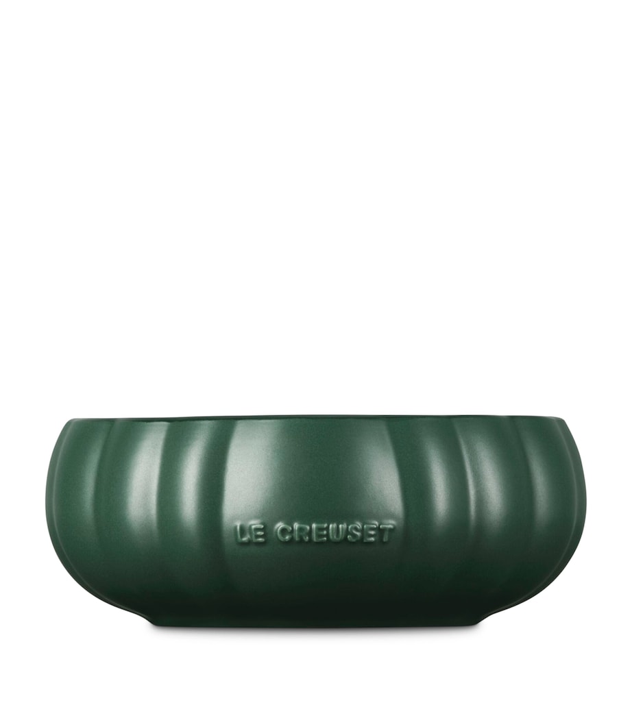 Le Creuset Stoneware Pumpkin Bowl (750ml) Green Image 3