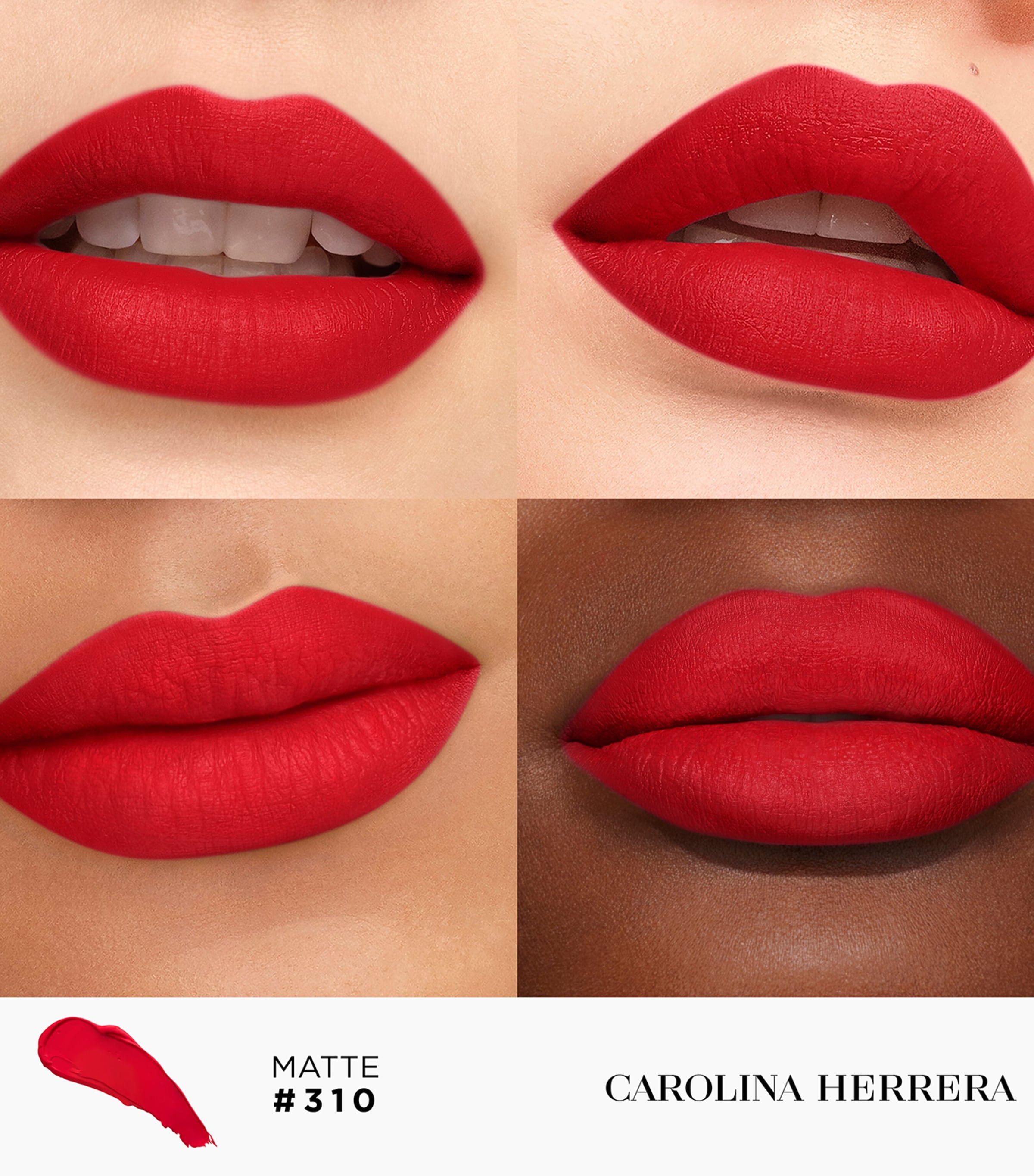 Carolina Herrera Fabulous Kiss Blur Matte Lipstick and Cap Bundle Matte Image 2