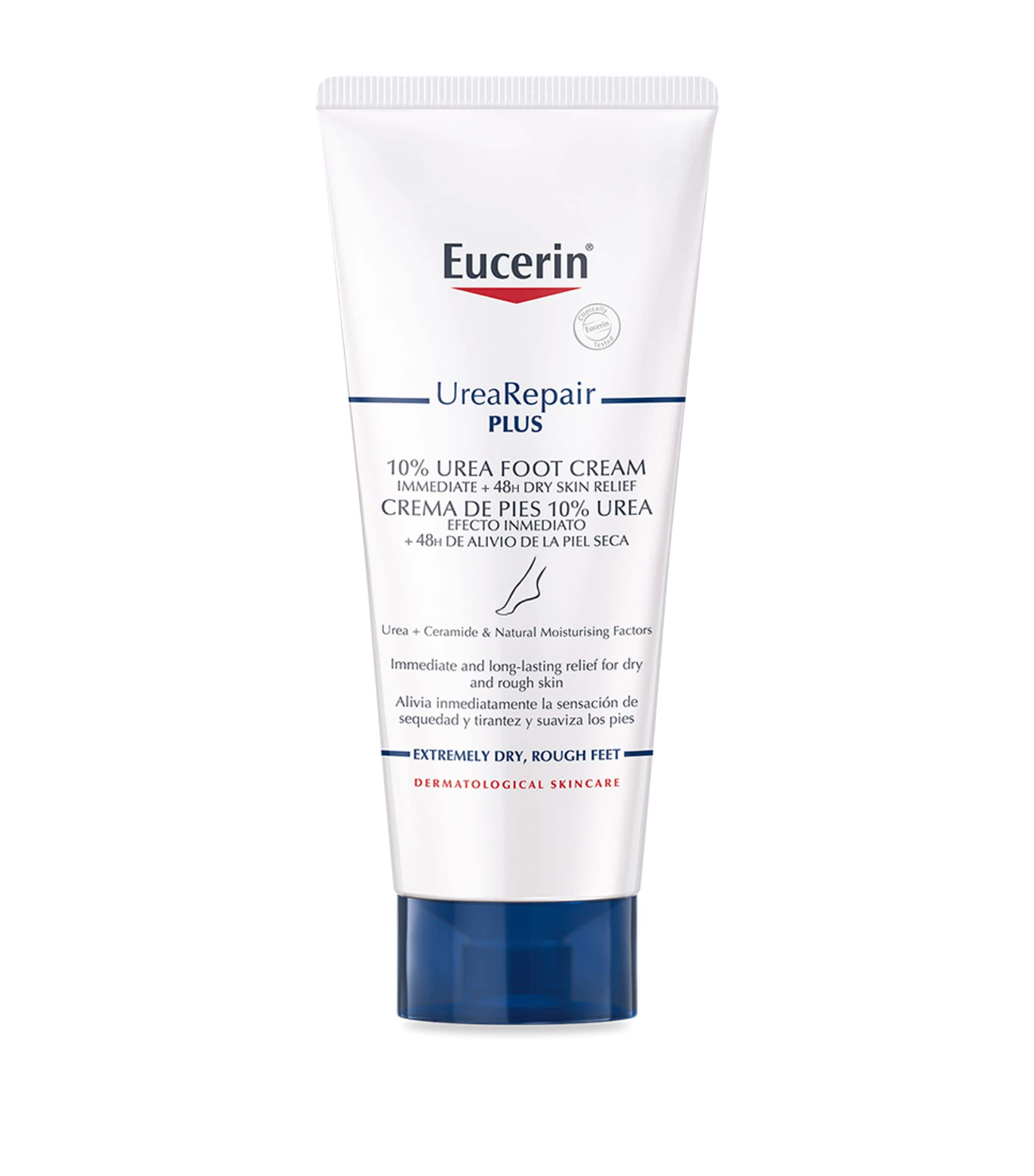 Eucerin Urearepair Plus 10% Urea Foot Cream In White